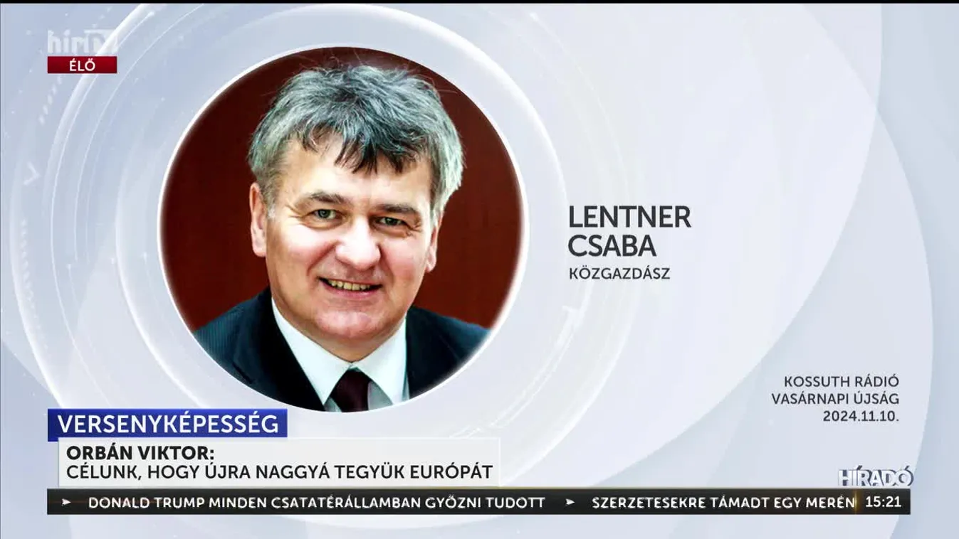 Orbán Viktor: most közös a cél, mindenki újra naggyá akarja tenni Európát