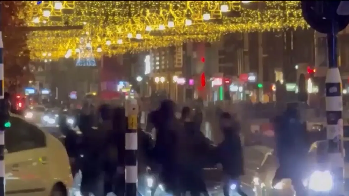 Meghosszabbítják a holland fővárosban kihirdetett vészhelyzetet + videó