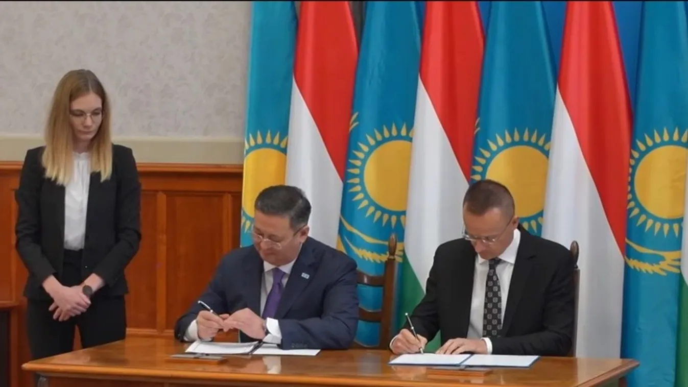 Komoly fejlődés tapasztalható a magyar-kazah gazdasági kapcsolatokban  + videó