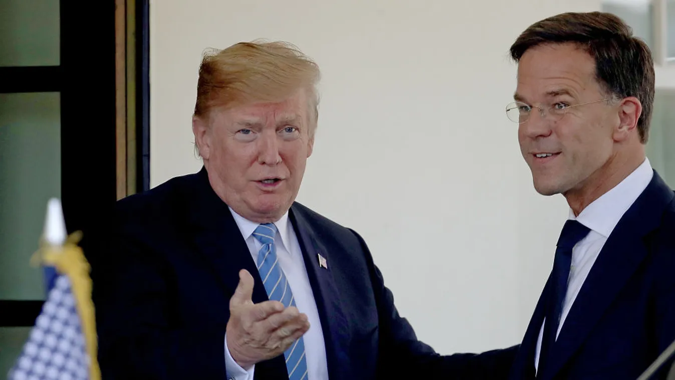 A floridai Palm Beachben találkozott Donald Trump és Mark Rutte