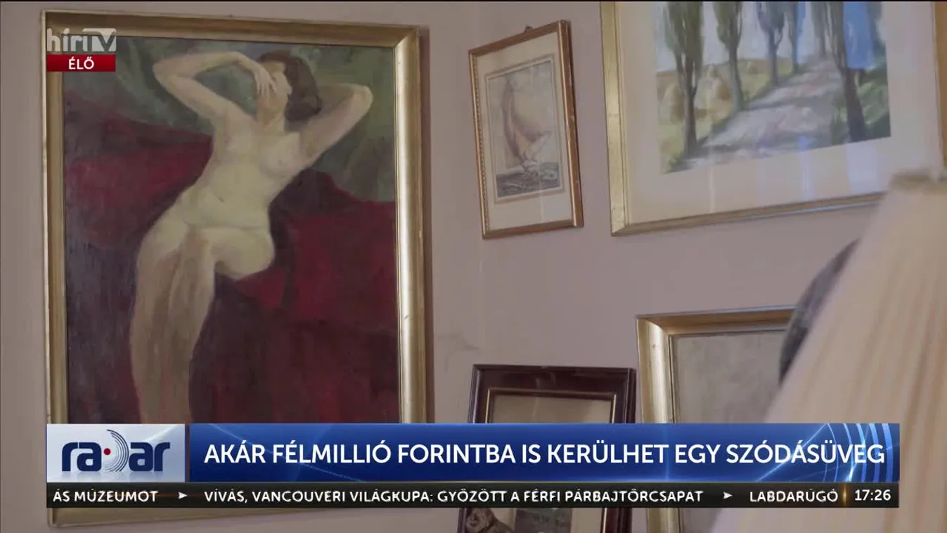 Radar - Akár félmillió forintba is kerülhet egy szódásüveg (2024-11-25)