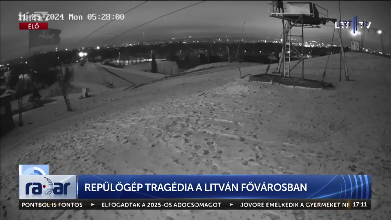 Radar - Repülőgép tragédia a litván fővárosban