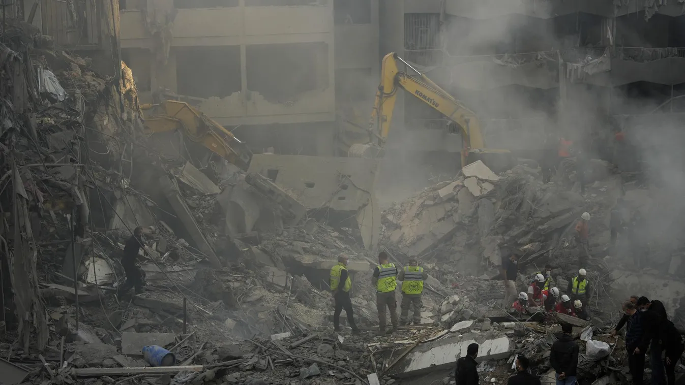 Bejrút közponjára mért csapást Izrael