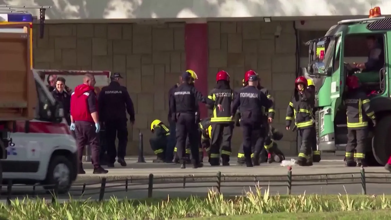 Beomlott az újvidéki vasútállomás egy része, legalább tizennégyen meghaltak + videó