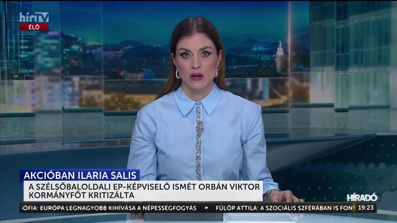 A szélsőbaloldali Ep-képviselő ismét Orbán Viktor kormányfőt kritizálta