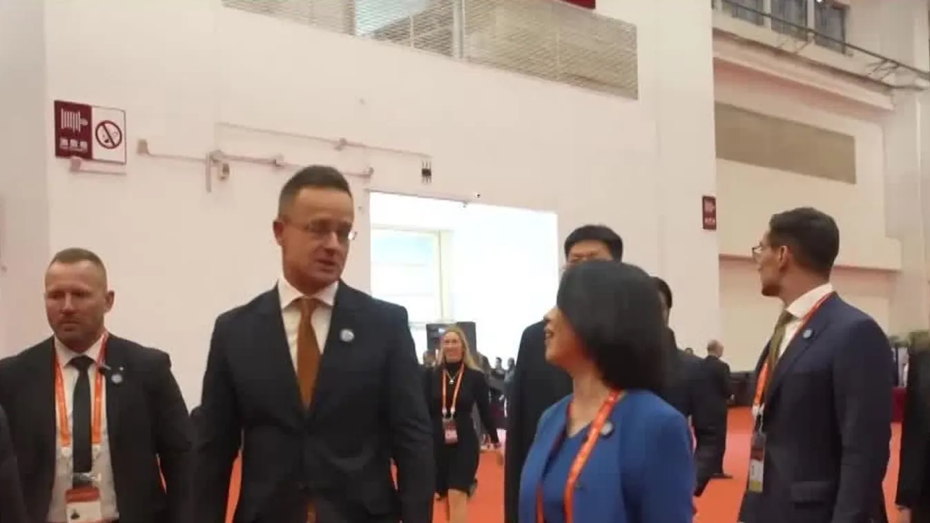 Szijjártó Péter: tavaly az Európába irányuló kínai beruházások 44 százaléka Magyarországra érkezett + videó