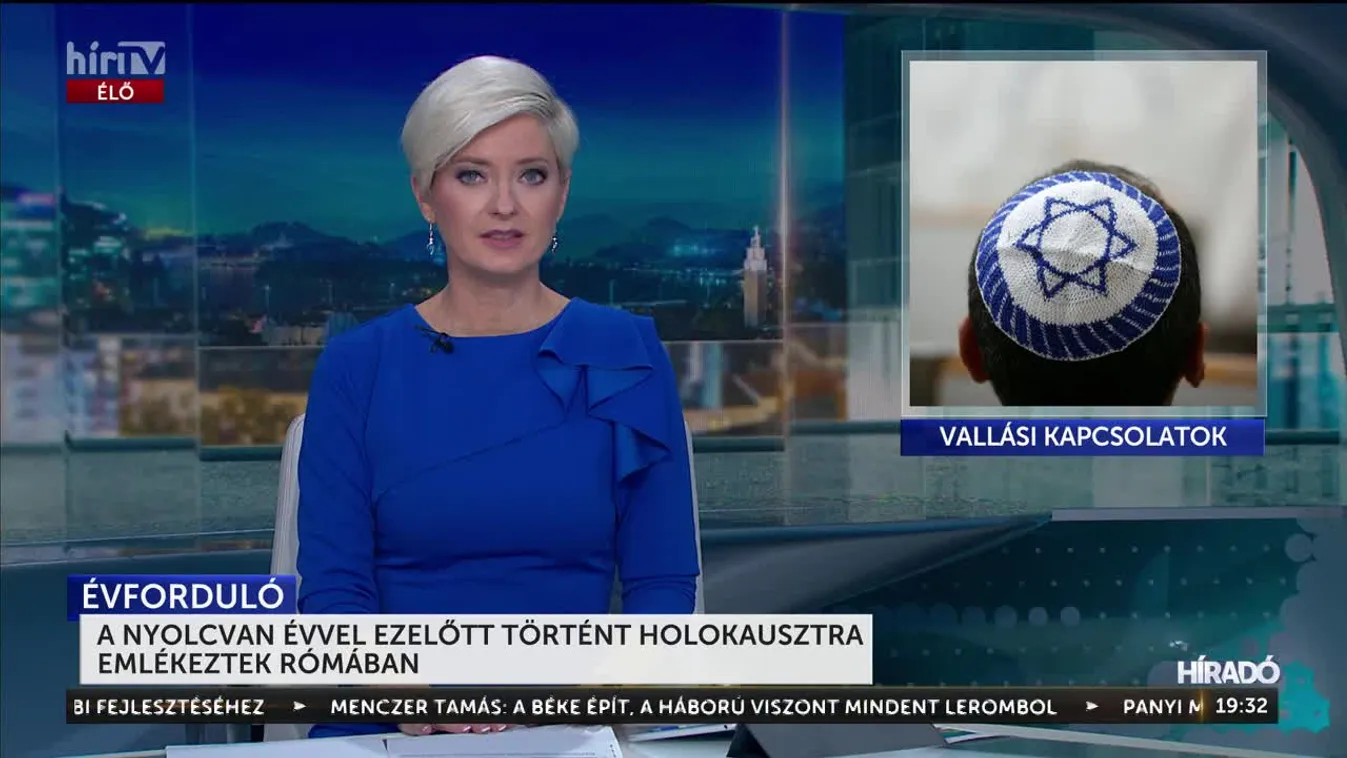 A nyolcvan évvel ezelőtt történt holokausztra emlékeztek Rómában