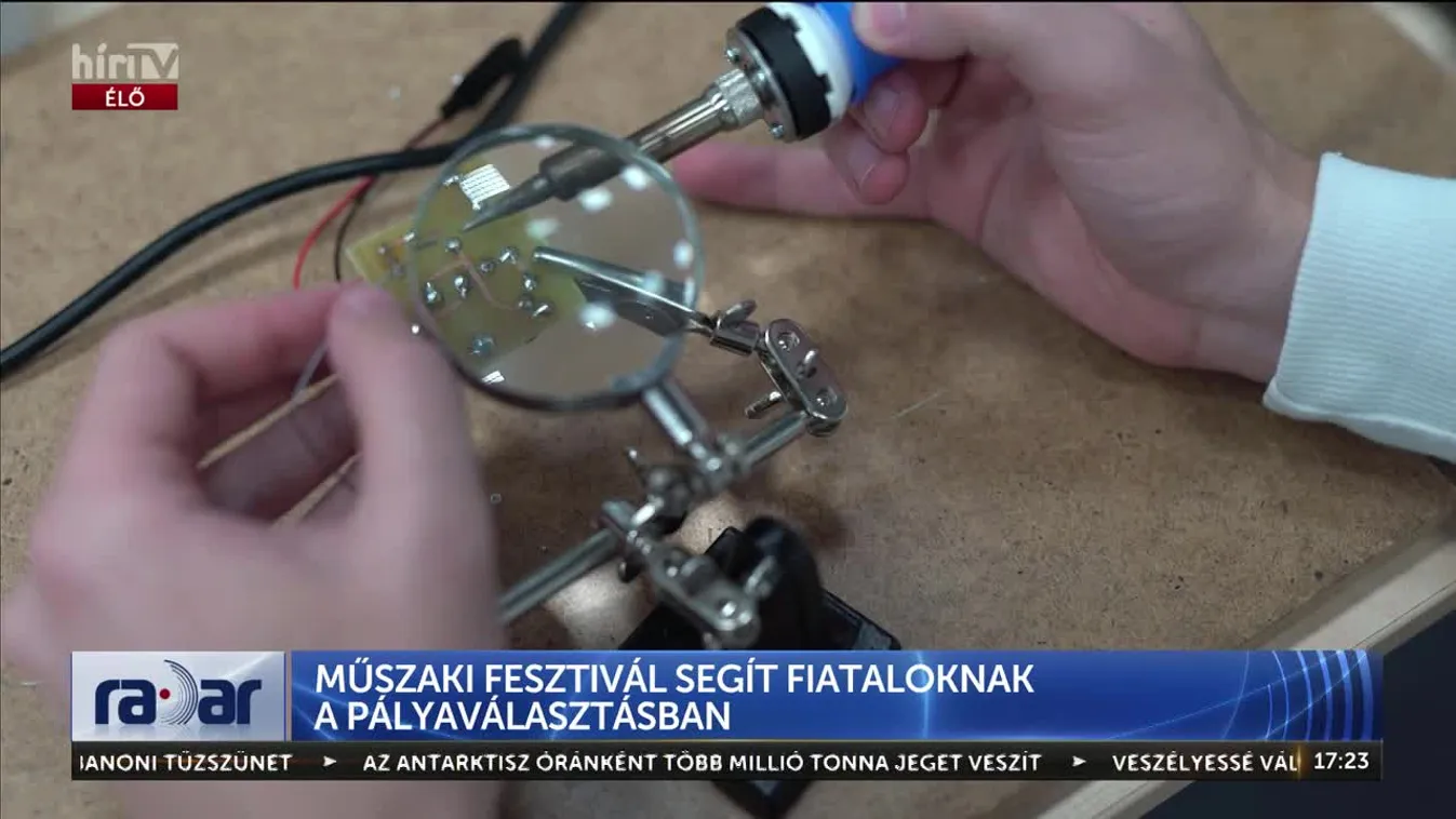 Radar - Műszaki fesztivál segít fiataloknak a pályaválasztásban