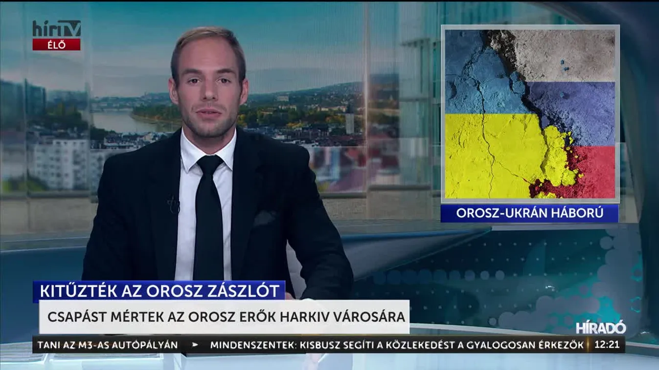 CSAPÁST MÉRTEK AZ OROSZ ERŐK HARKIV VÁROSÁRA