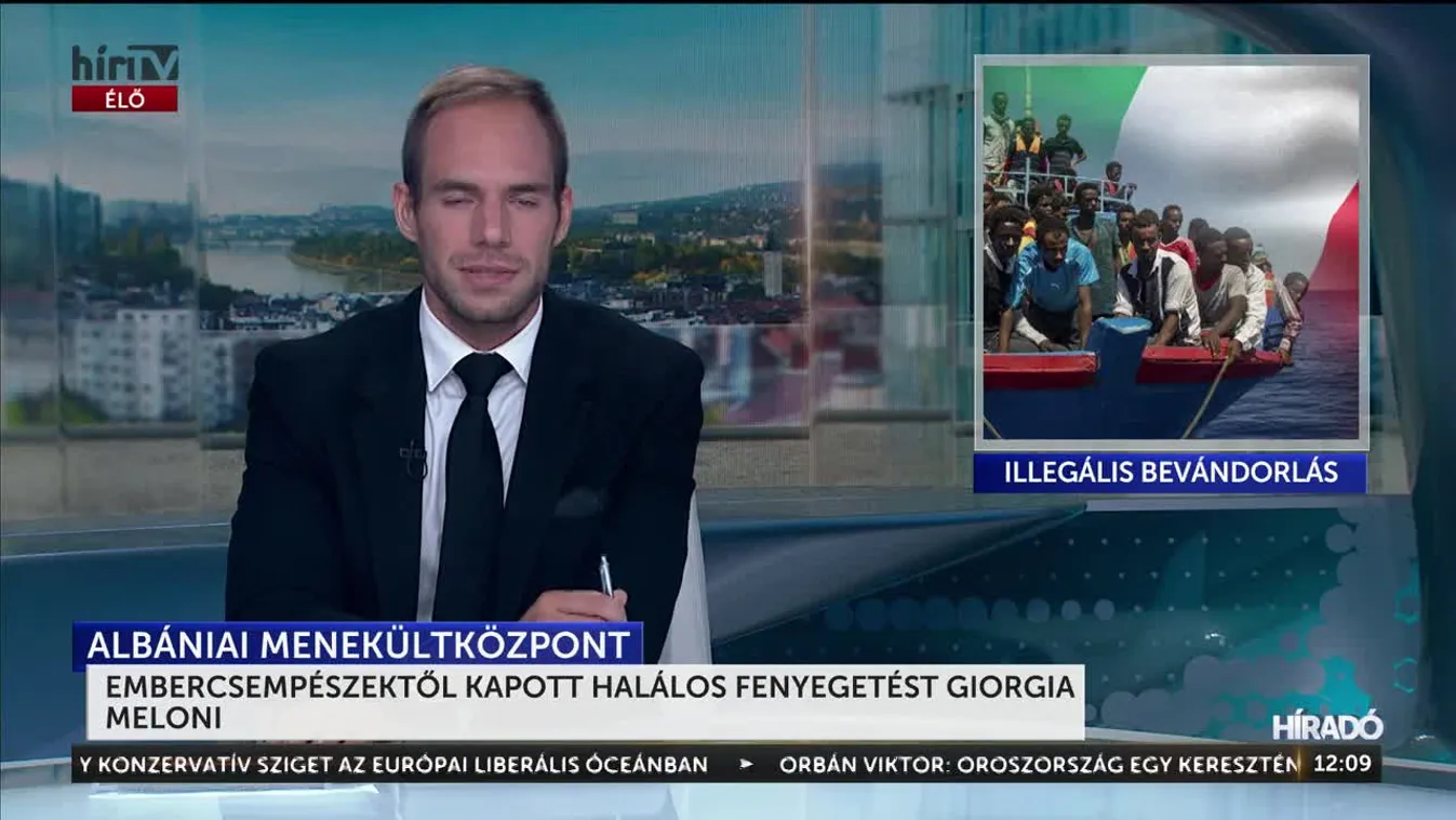 EMBERCSEMPÉSZEKTŐL KAPOTT HALÁLOS FENYEGETÉST GIORGIA MELONI