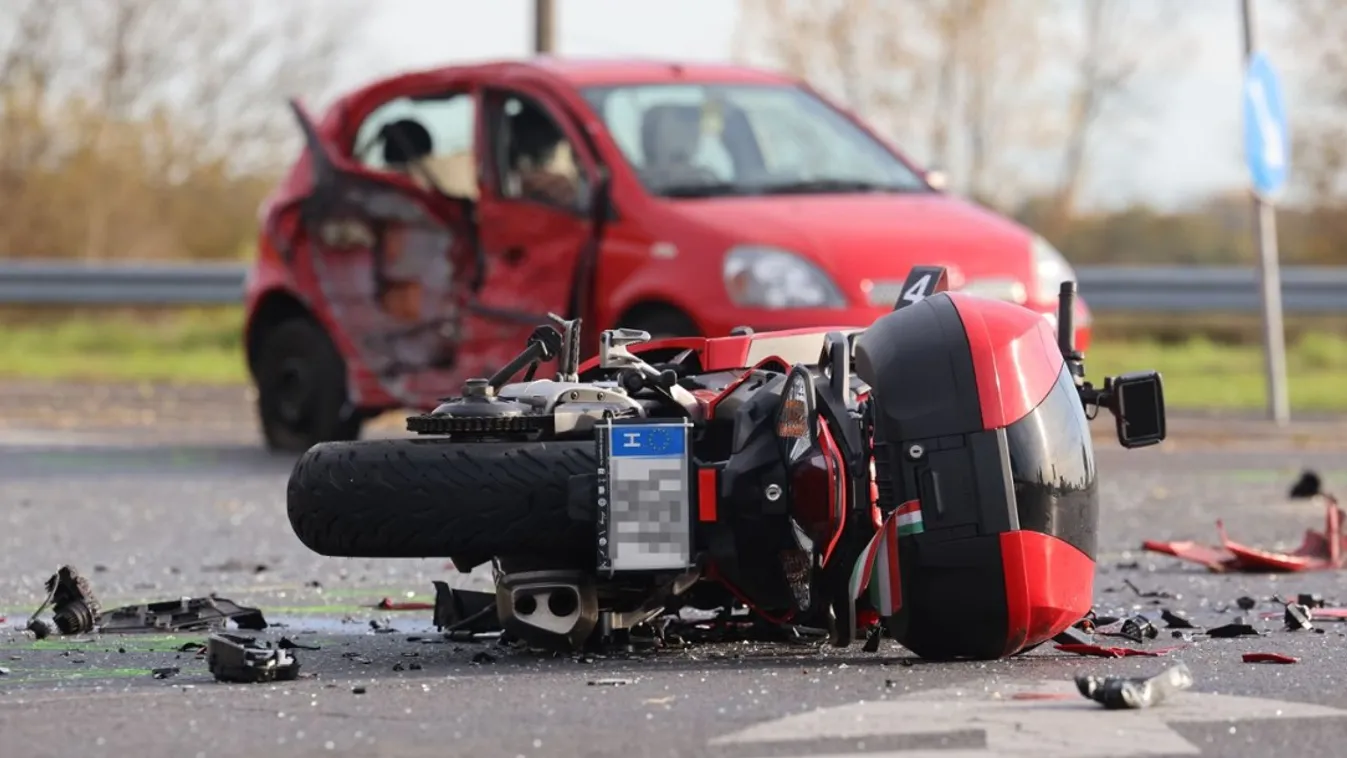 Halálos motorosbaleset történt Tiszapalkonyánál