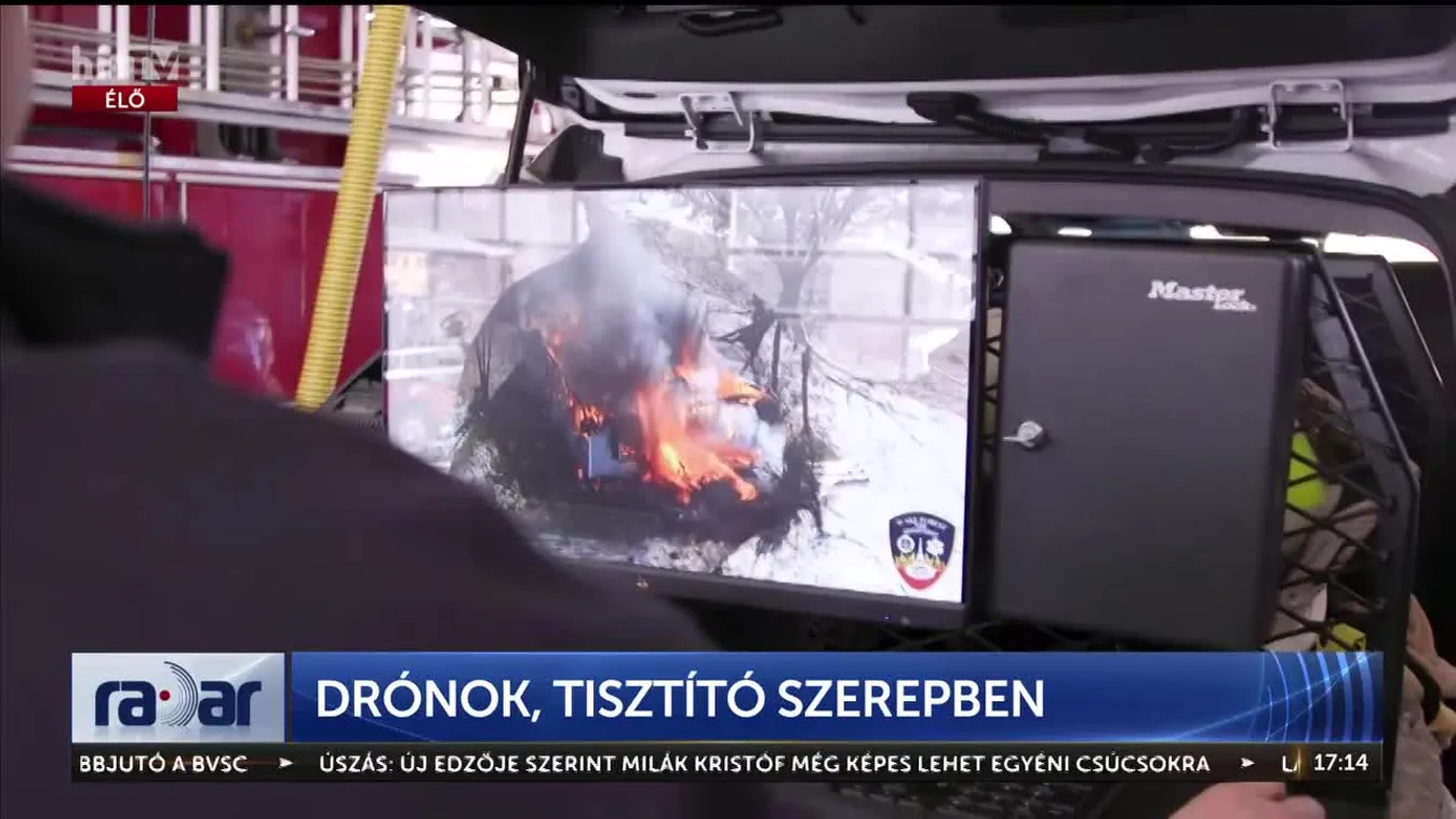 Radar – Drónok, tisztító szerepben