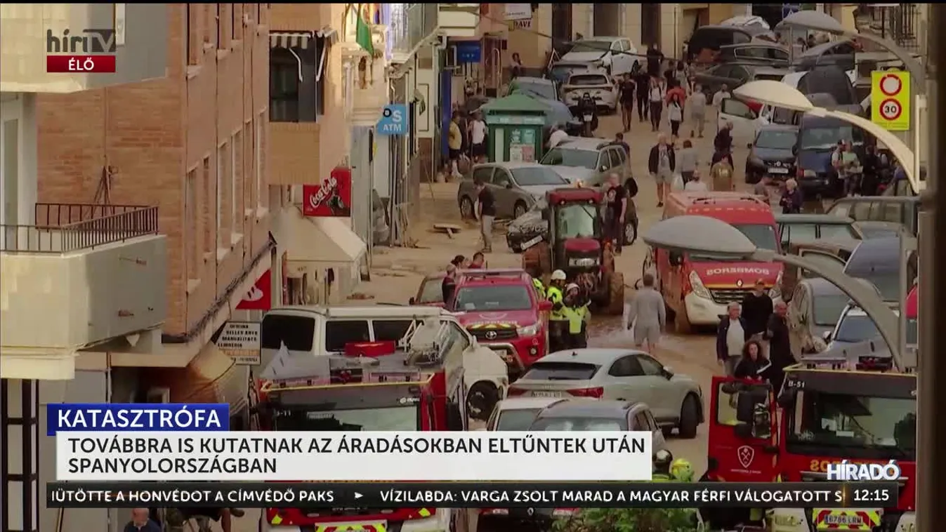 TOVÁBBRA IS KUTATNAK AZ ÁRADÁSOKBAN ELTŰNTEK UTÁN SPANYOLORSZÁGBAN