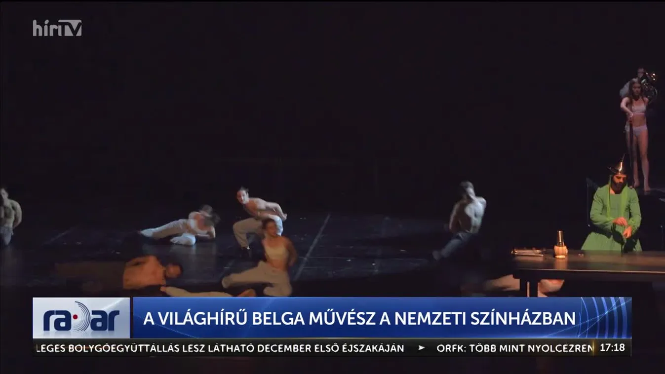 Radar - A világhírű belga művész a Nemzeti Színházban (2024-11-28)
