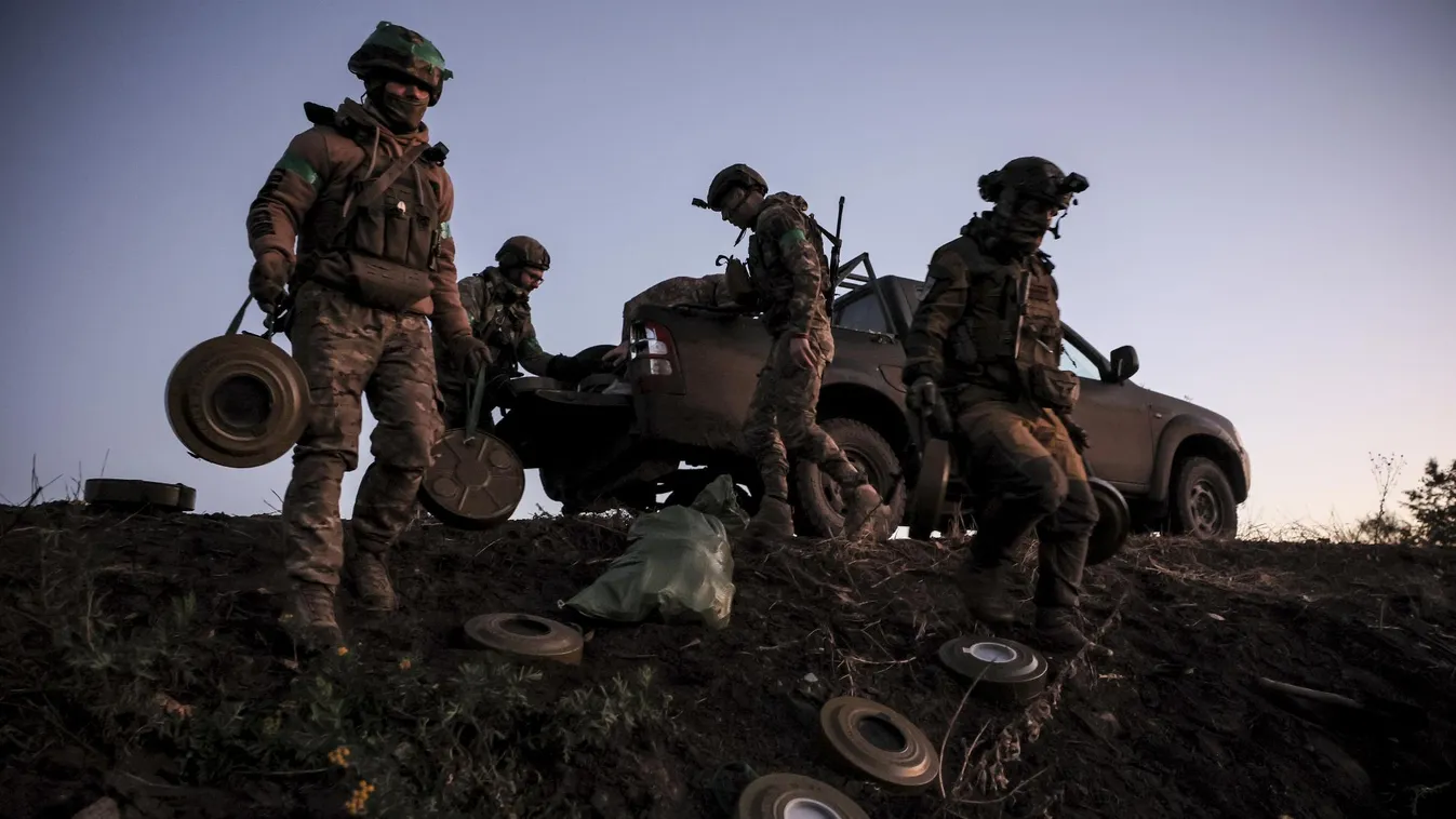 Cseh férfiak vesznek részt önkéntes katonaként az ukránok oldalán a háborúban