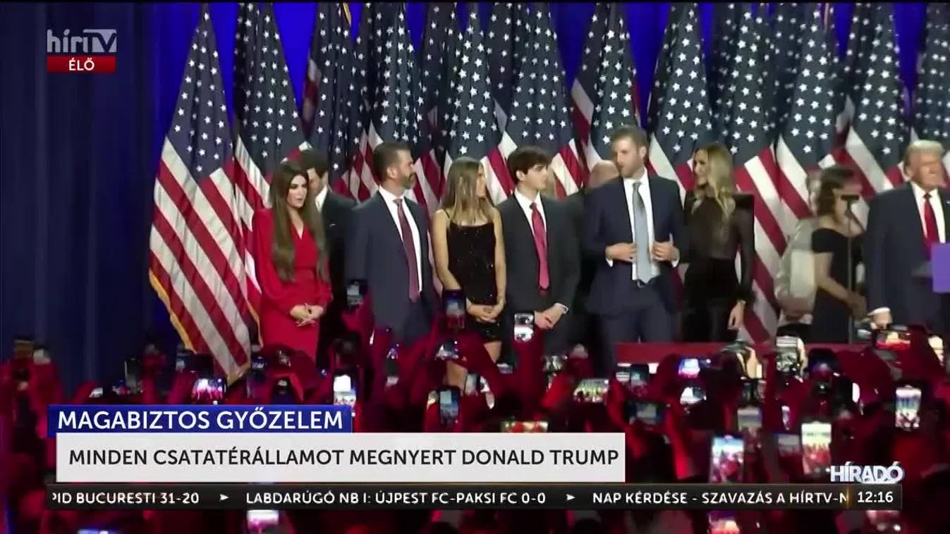 Minden csatatérállamot megnyert Donald Trump