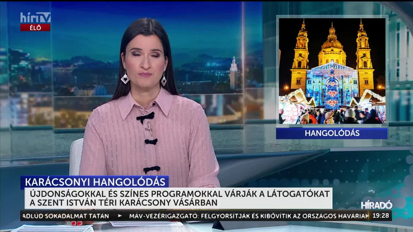 Idén is sokszínű programmal várják az érdeklődőket a budapesti Szent István téri karácsonyi vásárra