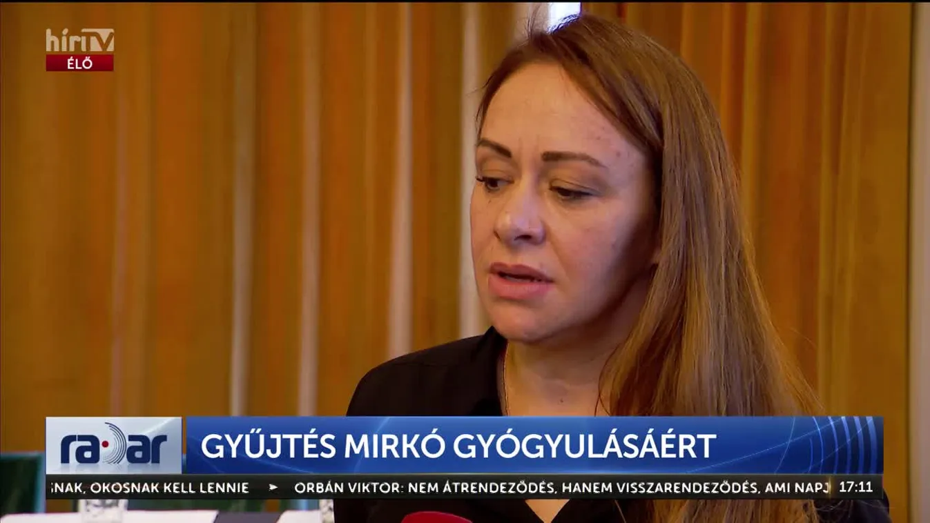 Radar - Gyűjtés Mirkó gyógyulásáért