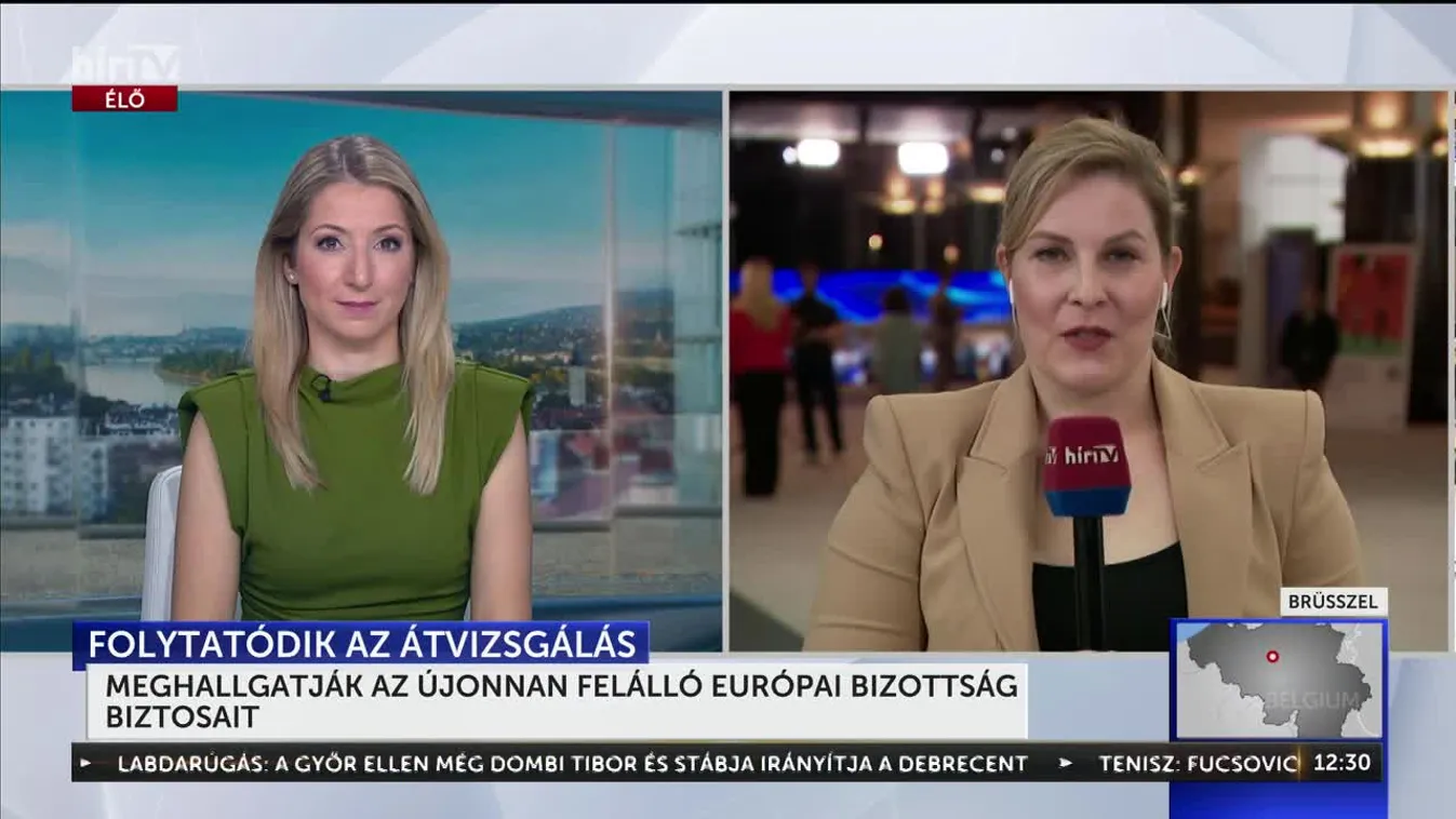 MEGHALLGATJÁK AZ ÚJONNAN FELÁLLÓ EURÓPAI BIZOTTSÁG BIZTOSAIT
