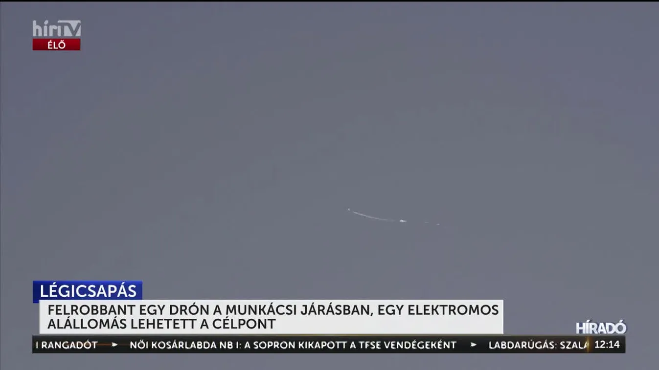 Felrobbant egy drón a Munkácsi járásban