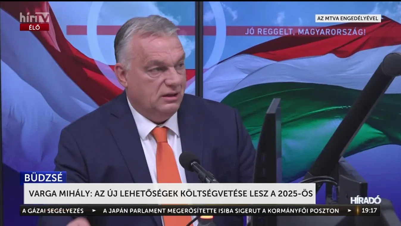 VARGA MIHÁLY: AZ ÚJ LEHETŐSÉGEK KÖLTSÉGVETÉSE LESZ A 2025-ÖS