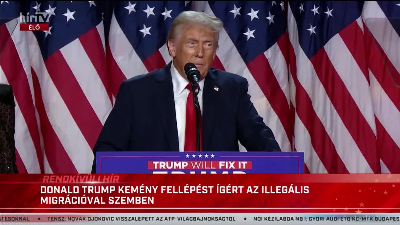 Donald Trump győzelmi beszéde