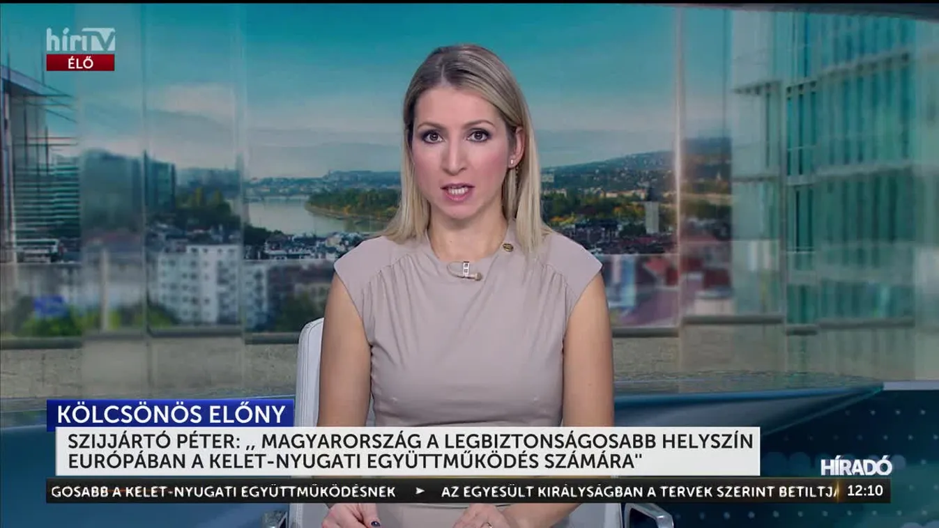 Szijjártó Péter: ,, Magyarország a legbiztonságosabb helyszín Európában a kelet-nyugati együttműködés számára''