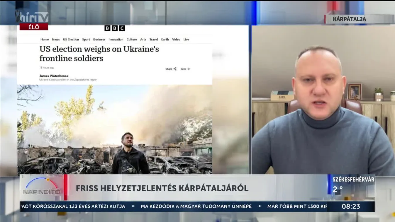 Friss helyzetjelentés Kárpátaljáról