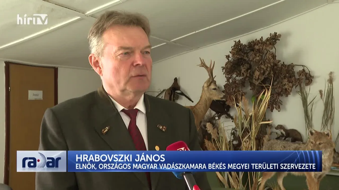  Radar - Eltűnt a békés megyei őztörzsállomány mintegy egyharmada (2024-11-05)