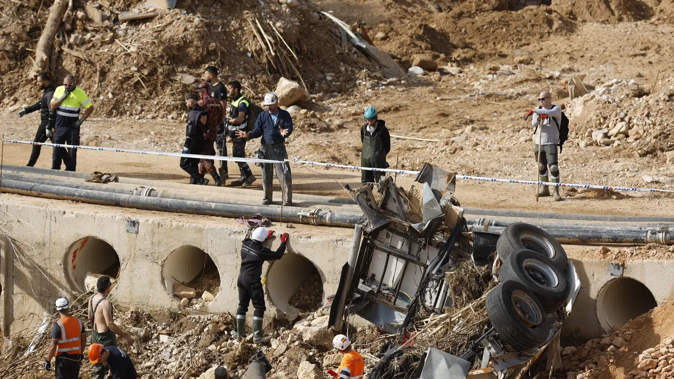 Tovább nőt a spanyolországi áradások áldozatainak a száma