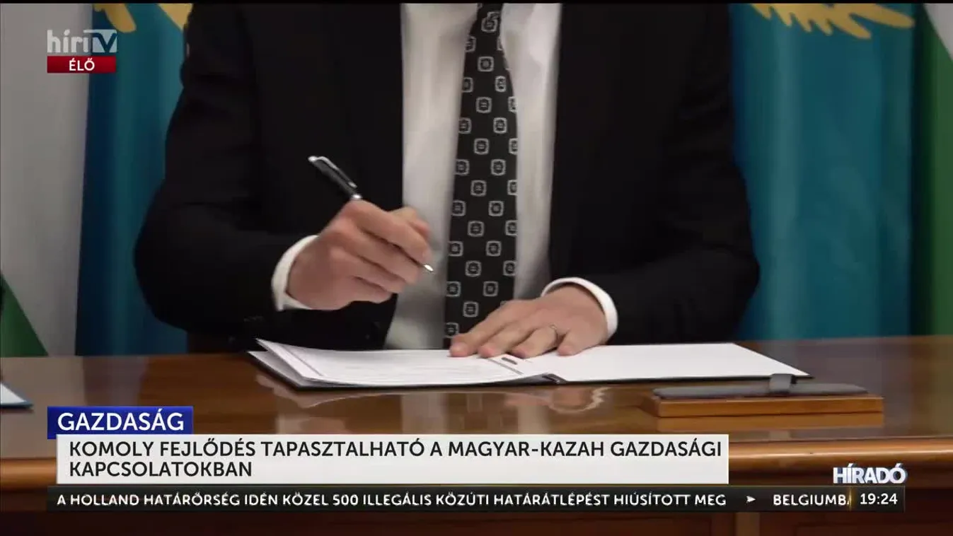 Komoly fejlődés tapasztalható a magyar-kazah gazdasági kapcsolatokban