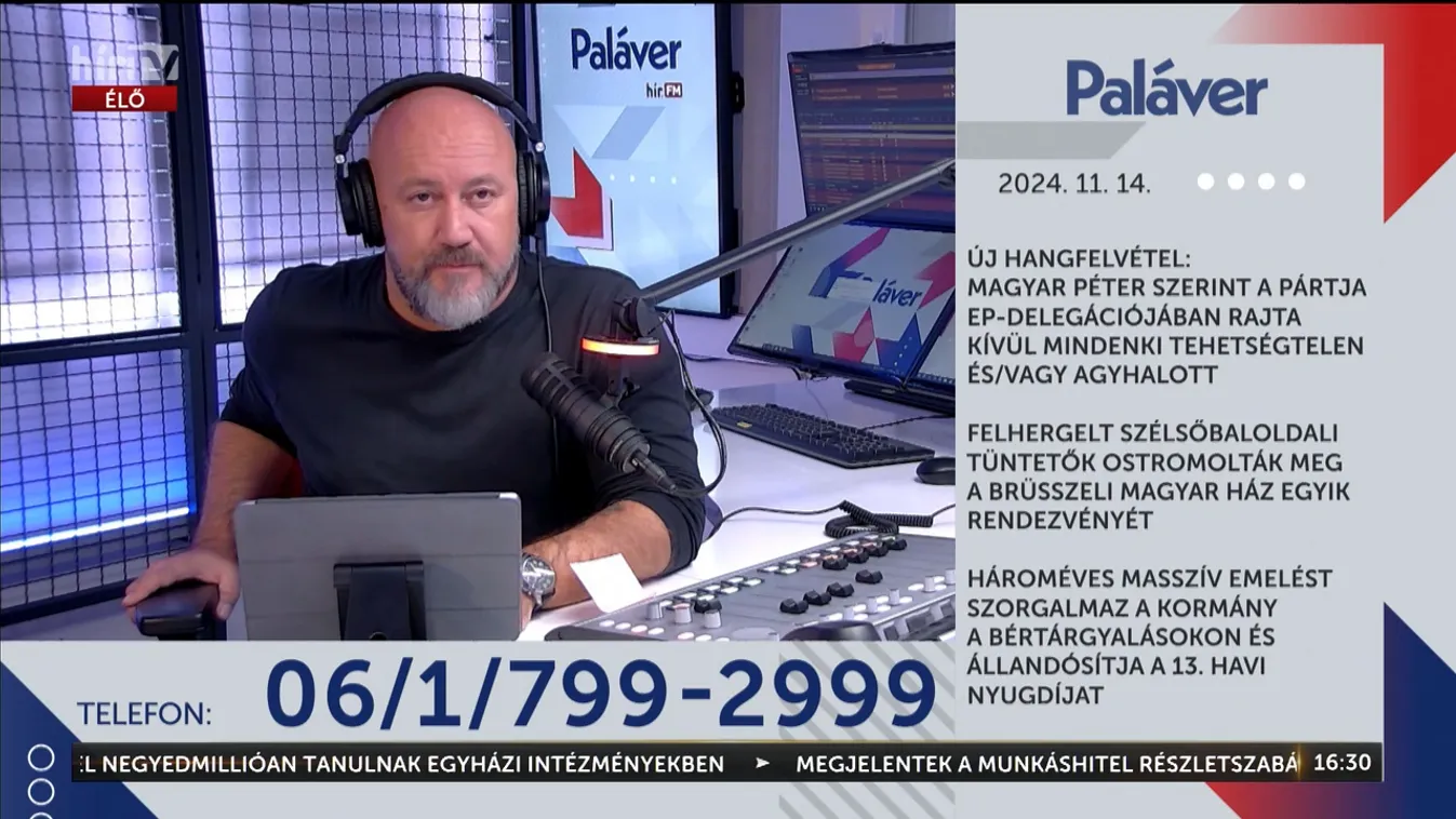 Paláver - Magyar Péter elárulta, hogy szerinte pártja EP-delegációjában, ki az, aki „agyhalott”