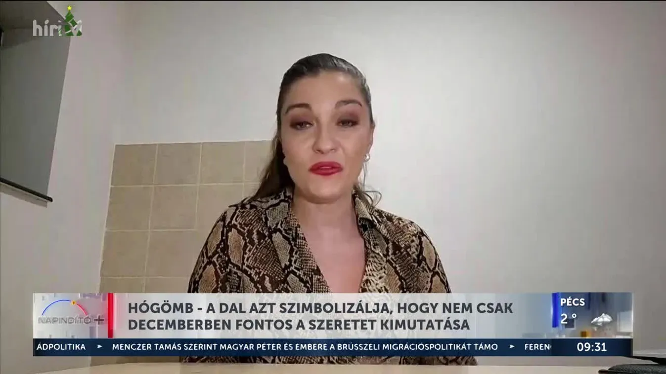 HÓGÖMB - A DAL AZT SZIMBOLIZÁLJA, HOGY NEM CSAK DECEMBERBEN FONTOS A SZERETET KIMUTATÁSA