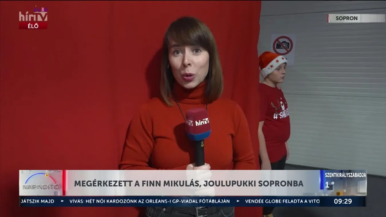 MEGÉRKEZETT A FINN MIKULÁS, JOULUPUKKI SOPRONBA