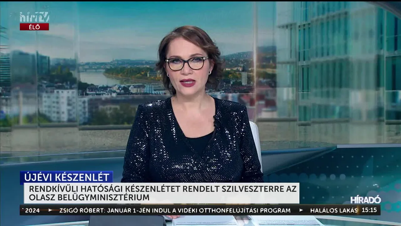 Rendkívüli hatósági készenlétet rendelt szilveszterre az olasz belügyminisztérium