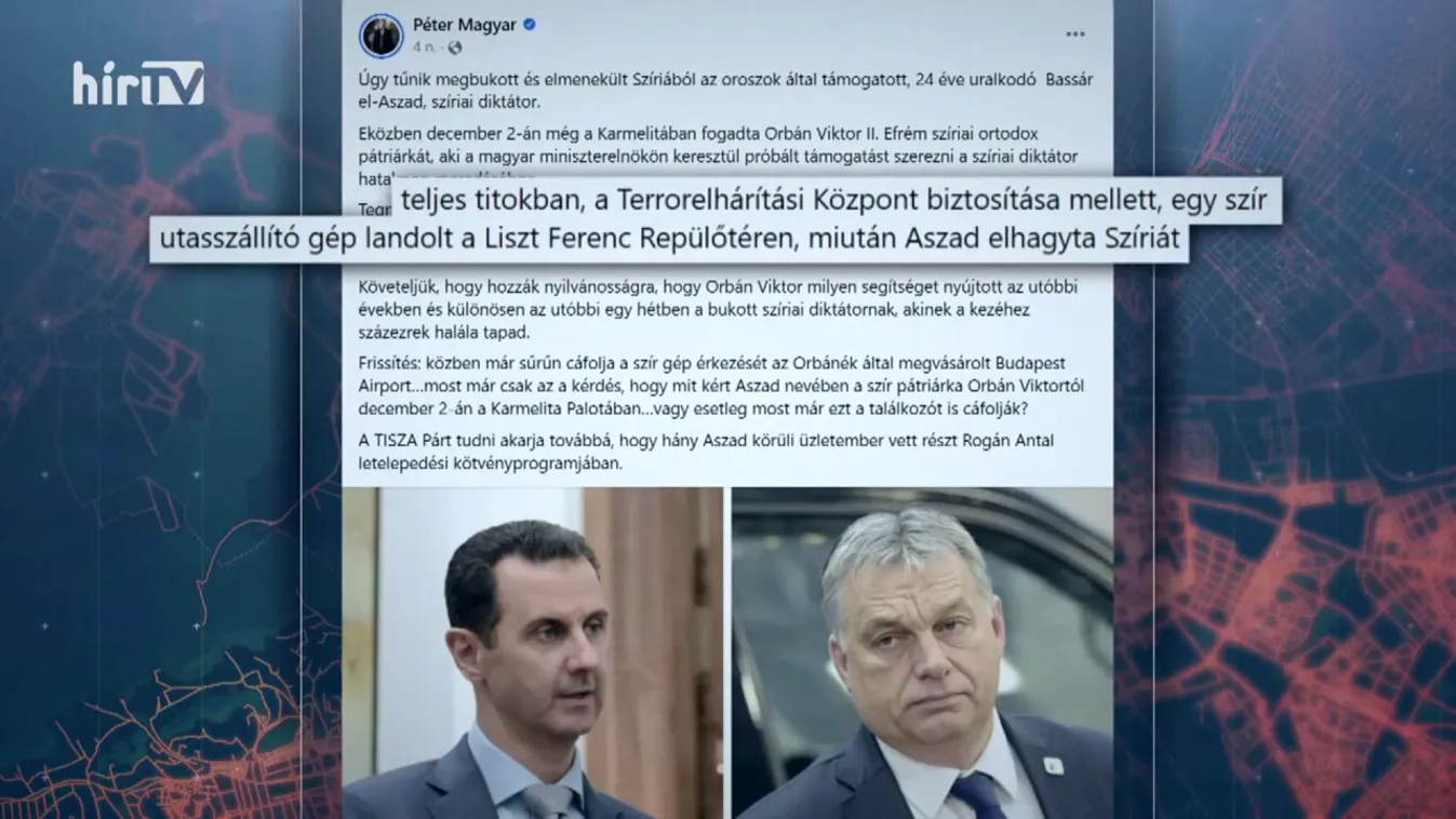 Célpont - Bukott szíriai elnököt fogott Magyar Péter + videó