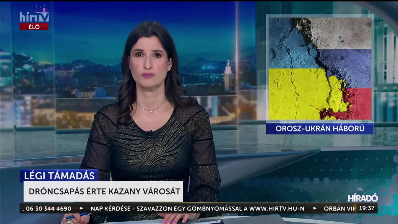 Drónokkal támadta az ukrán haderő Kazanyt