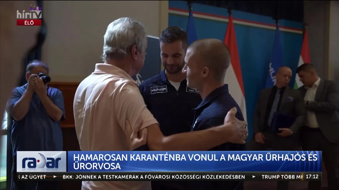 Radar - Hamarosan karanténba vonul a magyar űrhajós és űrorvosa
