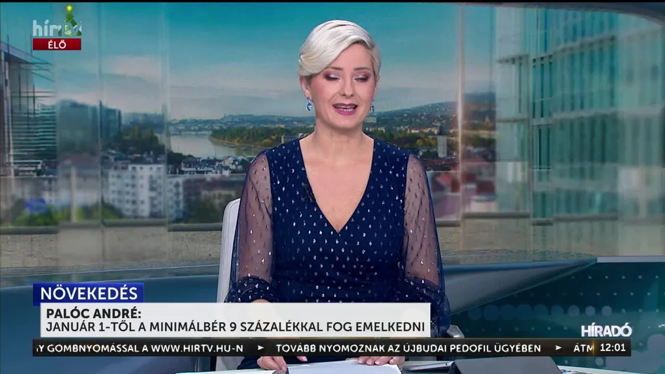 Palóc André: Január 1-től a minimálbér 9 százalékkal fog emelkedni