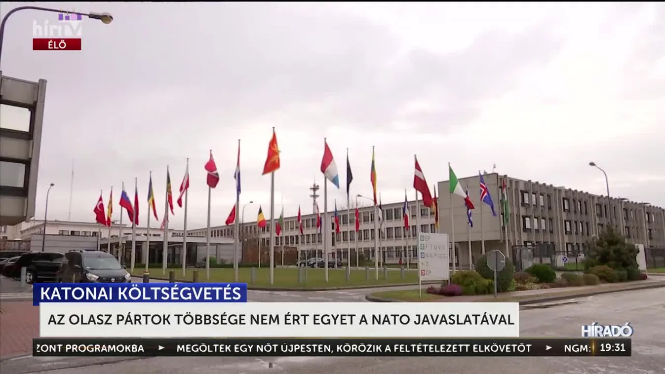 Az olasz pártok többsége nem ért egyet a NATO javaslatával