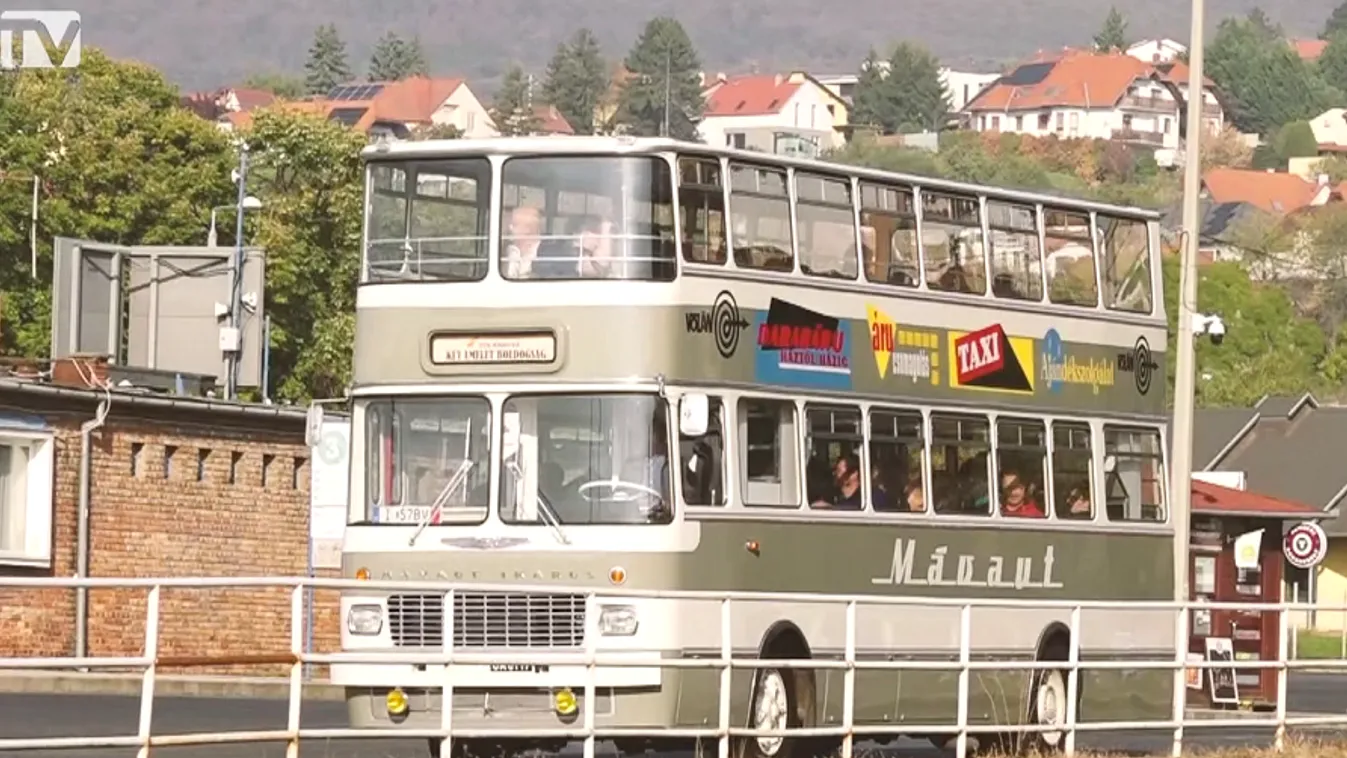 Radar - 40 év után szállított utasokat az egyetlen emeletes Ikarus + videó