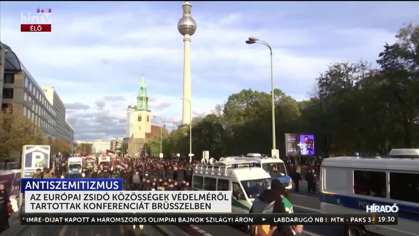 Az európai zsidó közösségek védelméről tartottak konferenciát Brüsszelben