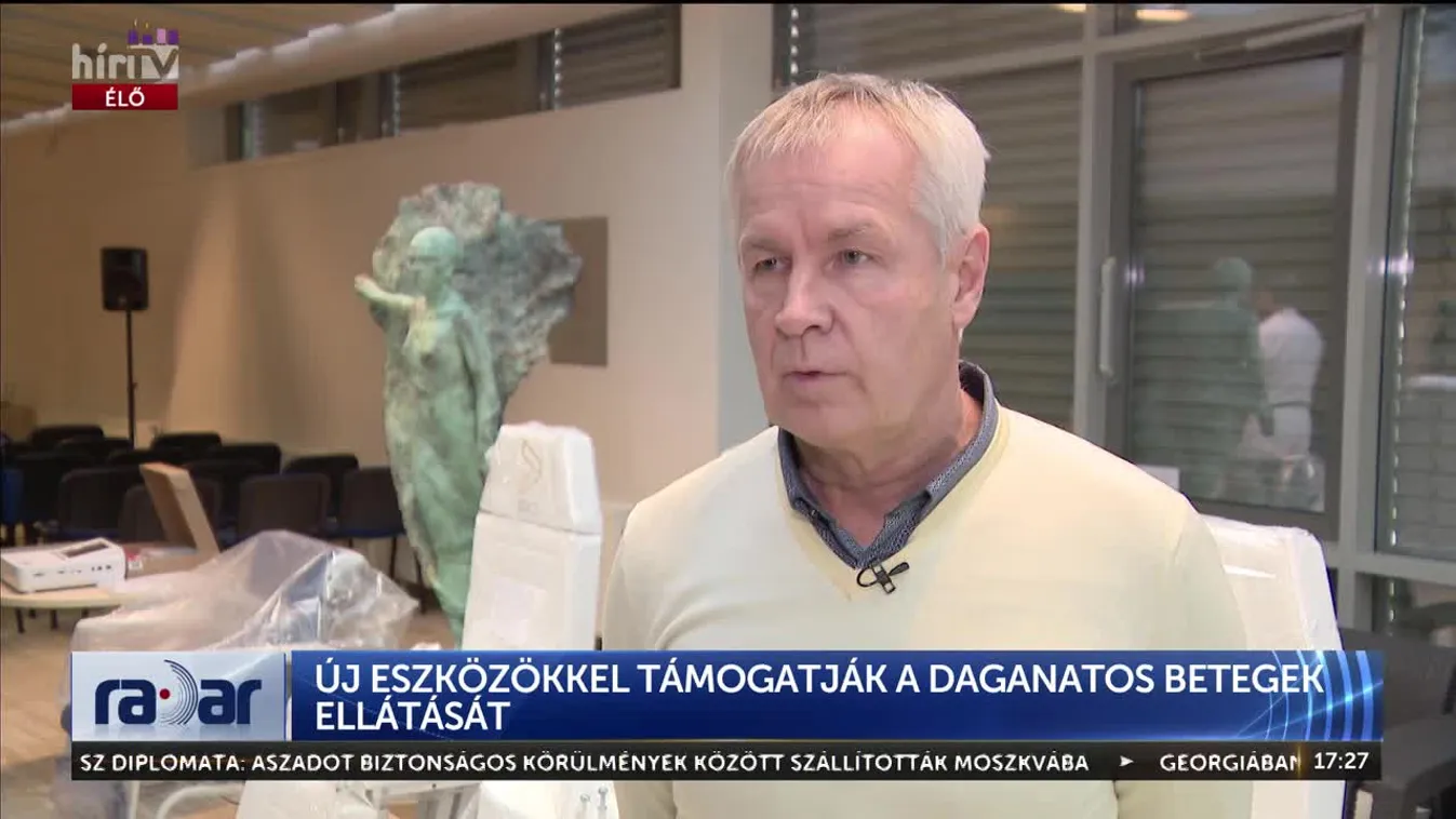 Radar - Új eszközökkel támogatják a daganatos betegek ellátását  (2024-12-11)