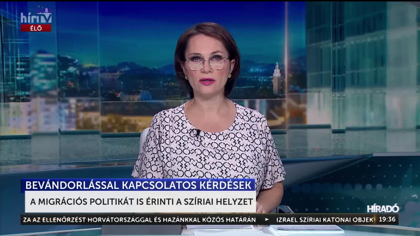 A migrációs politikát is érinti a szíriai helyzet