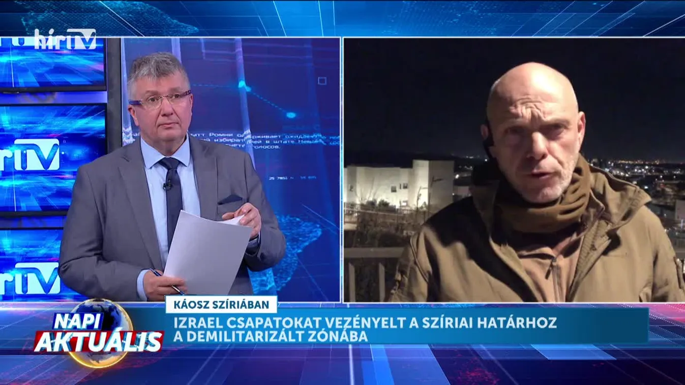 Napi aktuális - Dezső Tamás, Kovács Tamás és Robert C. Castel (2024-12-09)