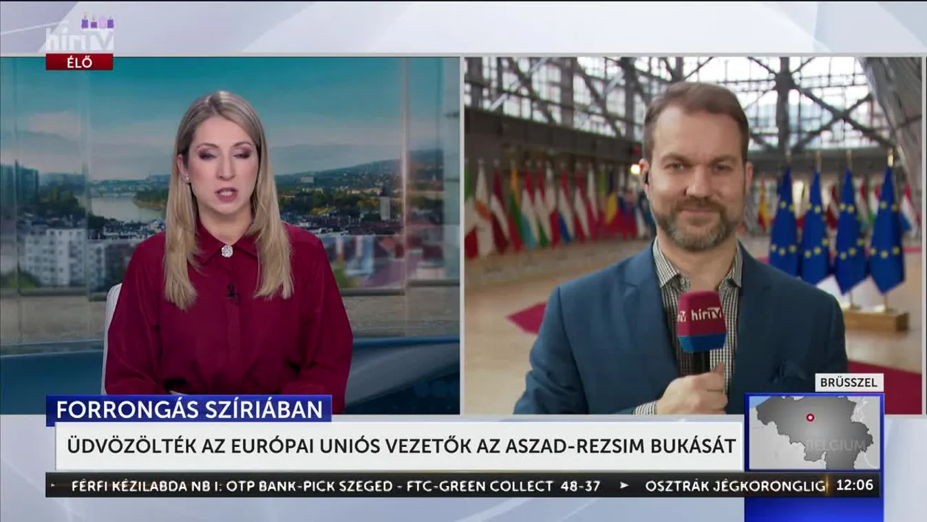 Üdvözölték az európai uniós vezetők az aszad-rezsim bukását