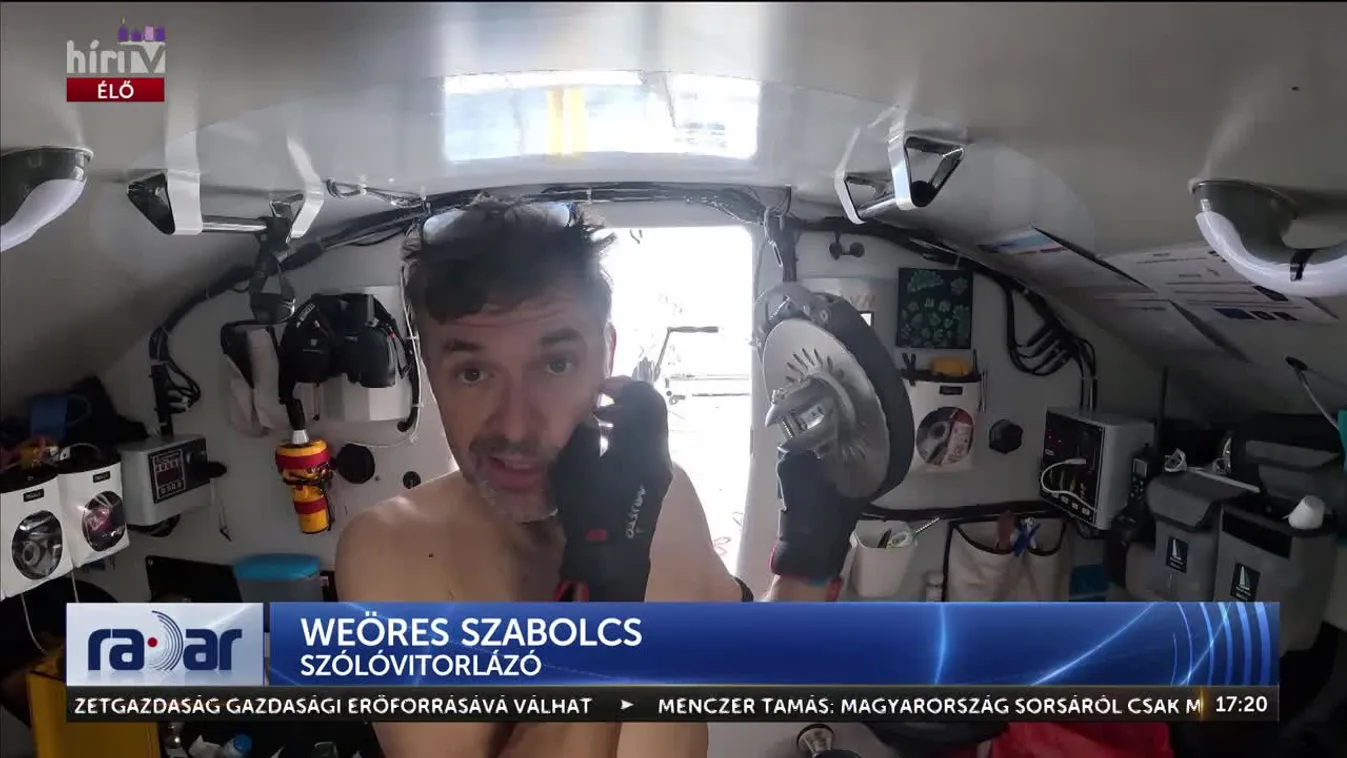 Radar - Weöres Szabolcs túl az Egyenlítőn