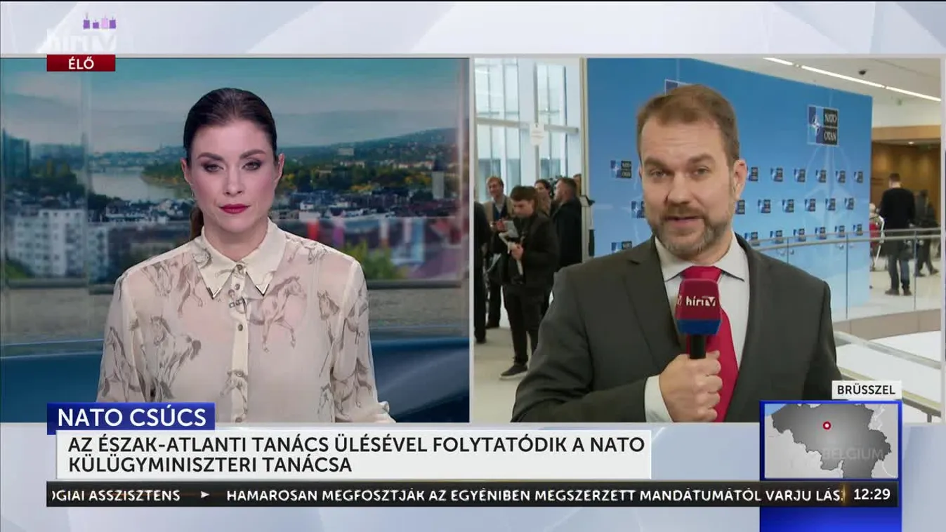AZ ÉSZAK-ATLANTI TANÁCS ÜLÉSÉVEL FOLYTATÓDIK A NATO KÜLÜGYMINISZTERI TANÁCSA