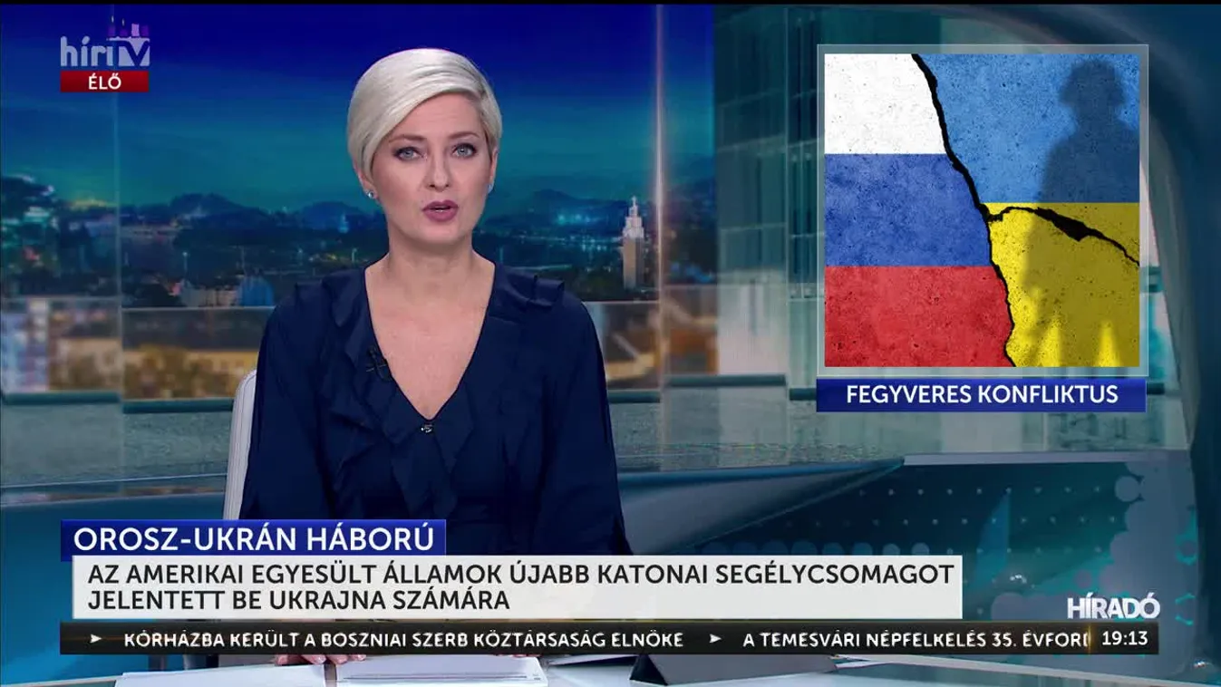 AZ AMERIKAI EGYESÜLT ÁLLAMOK ÚJABB KATONAI SEGÉLYCSOMAGOT JELENTETT BE UKRAJNA SZÁMÁRA