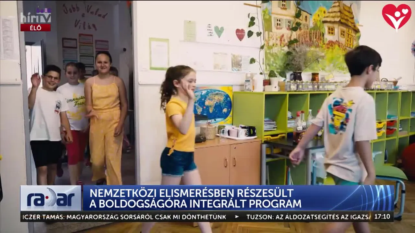 Radar - Nemzetközi elismerésben részesült a Boldogságóra Integrált Program
